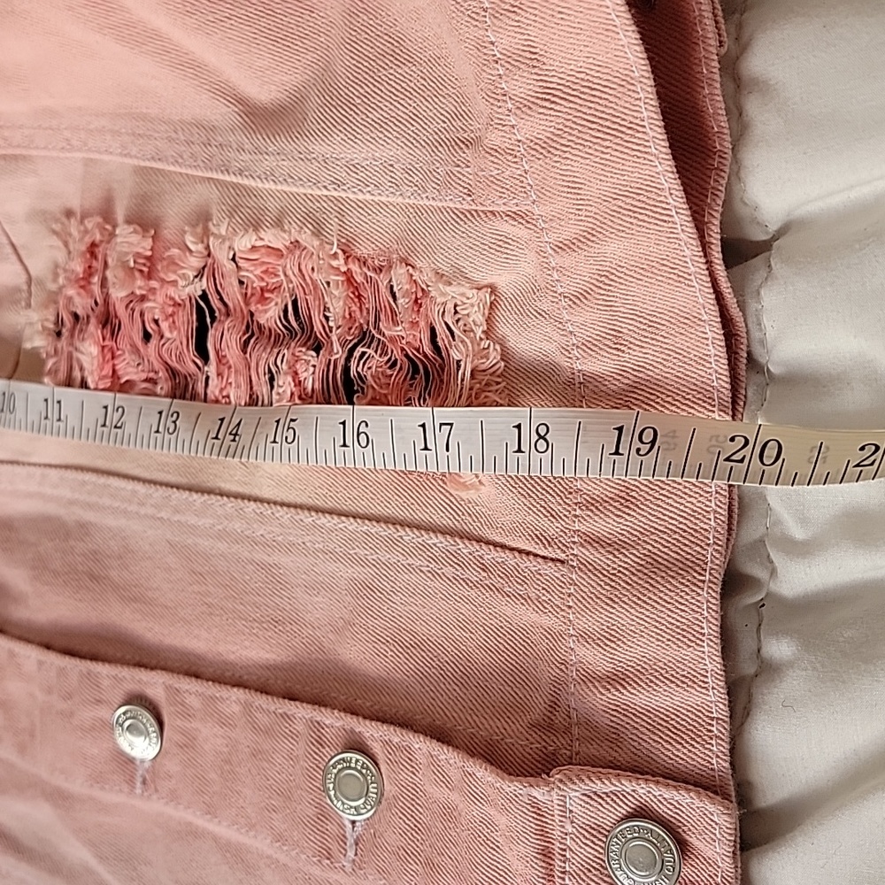 Ank Rouge pink denim Jacket - Picture 10 of 10